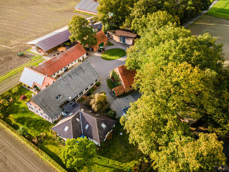 Luftaufnahme Hof Große Knetter